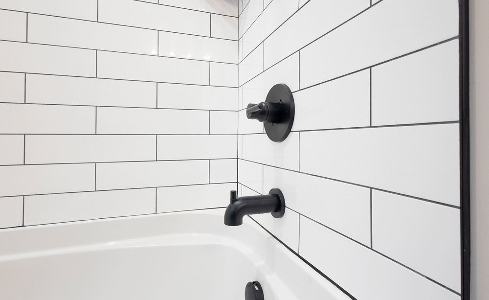 Six3Tile Paneling for Shower Surrounds Fact Sheet: New Tile Sheets for Bathroom Walls