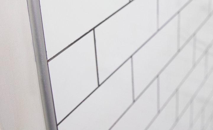 Six3Tile Shower & Backsplash Tile Edge Trim Options