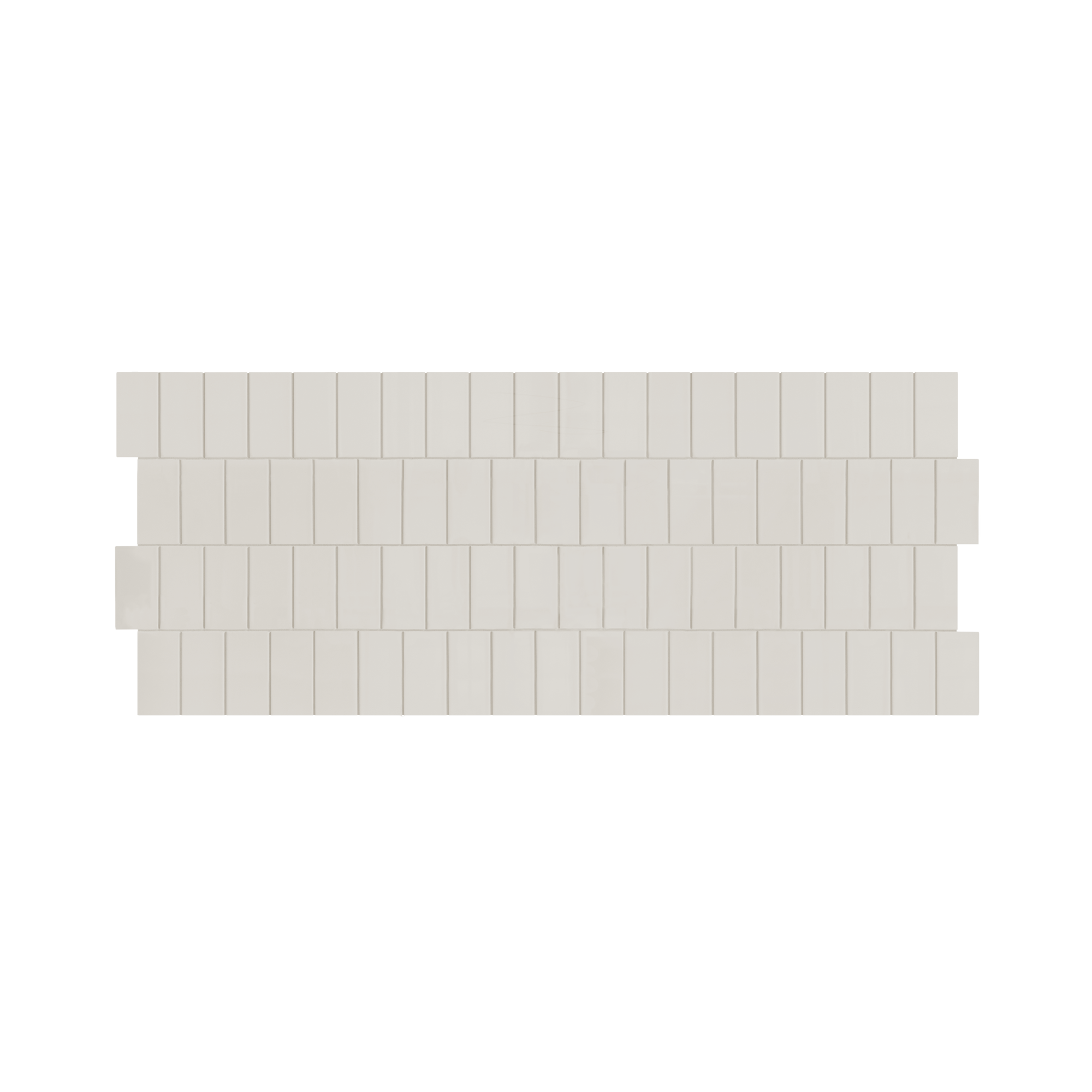 2"x4" Offset Backsplash