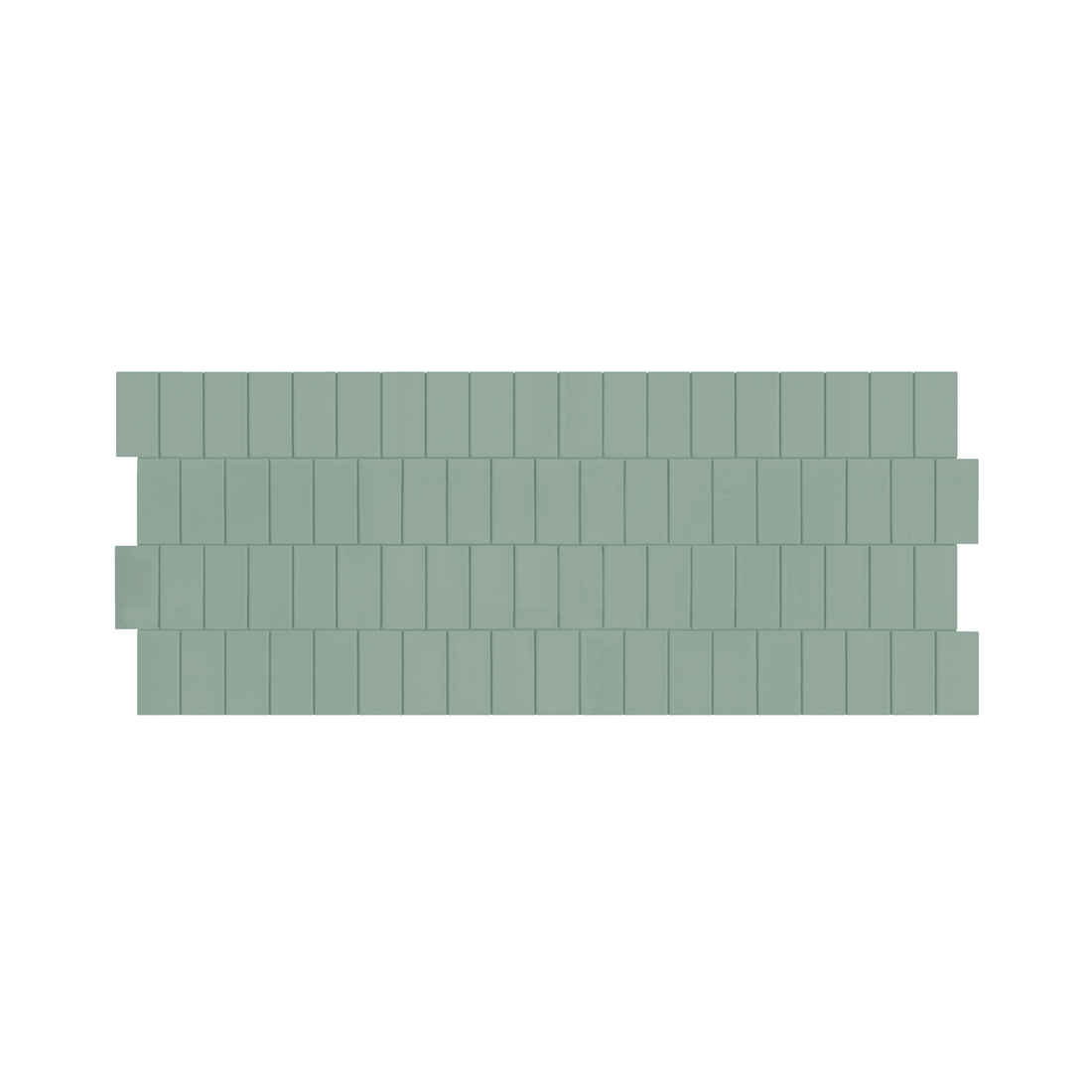 2"x4" Offset Backsplash