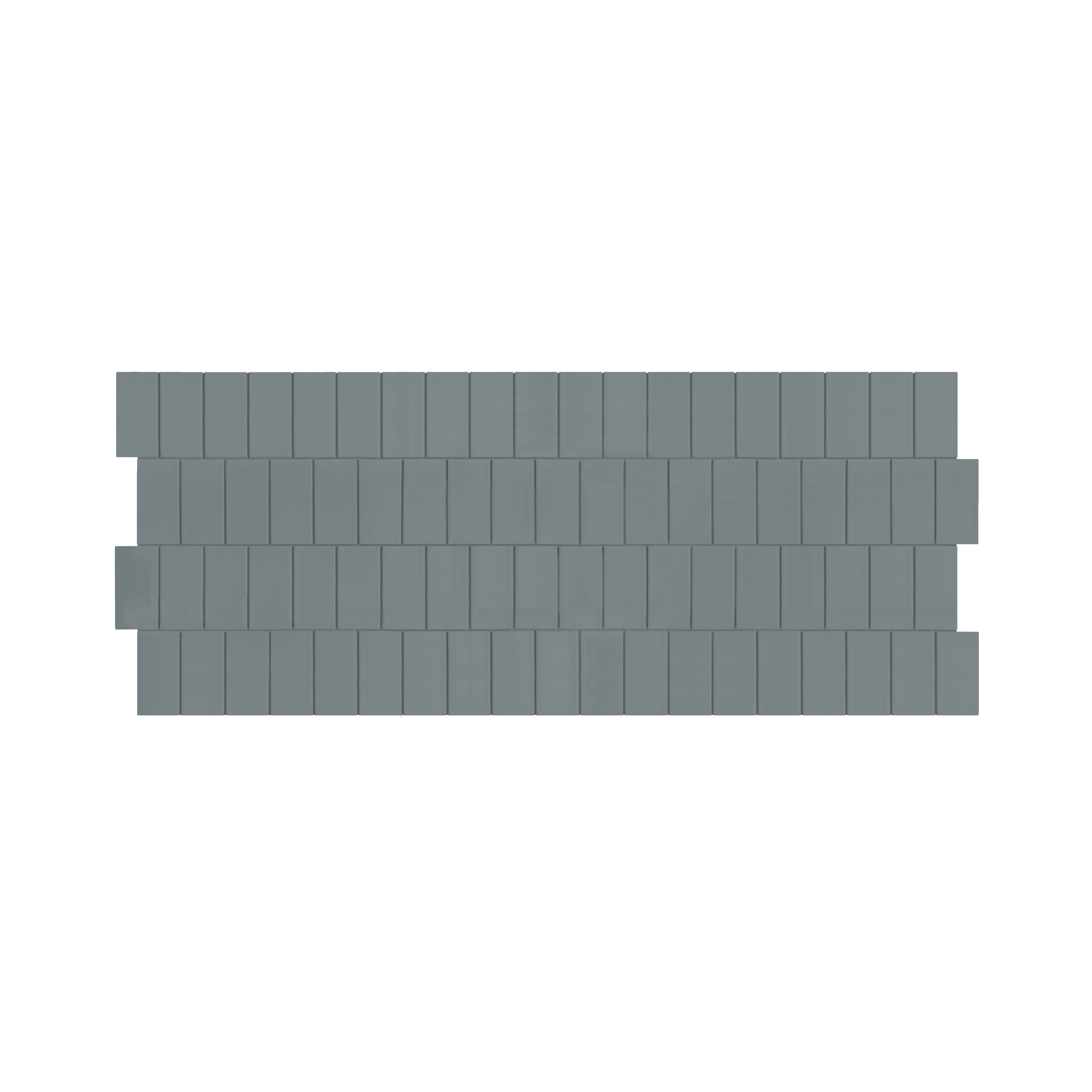 2"x4" Offset Backsplash