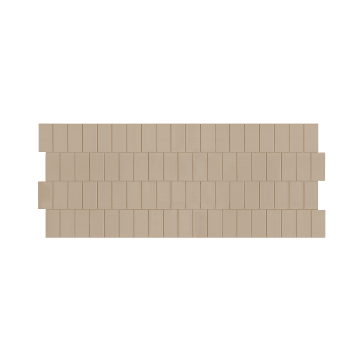 2"x4" Offset Backsplash
