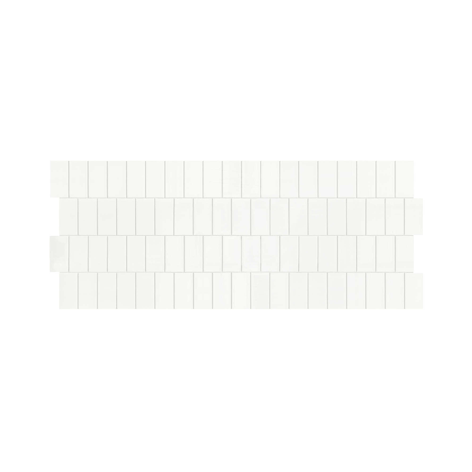 2"x4" Offset Backsplash