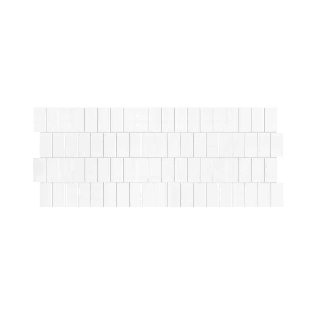 2"x4" Offset Backsplash
