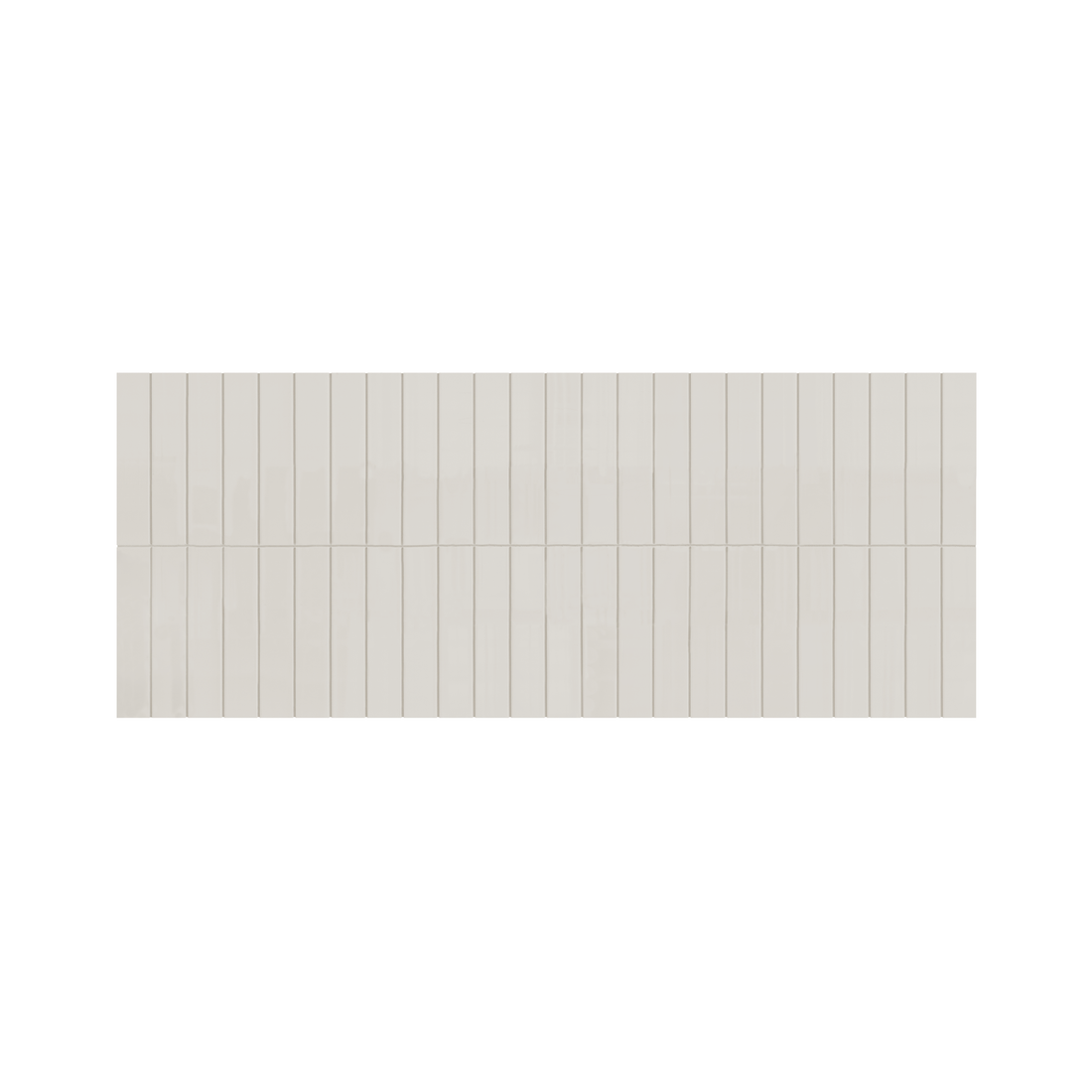 2"x9" Vertical Stack Subway Backsplash