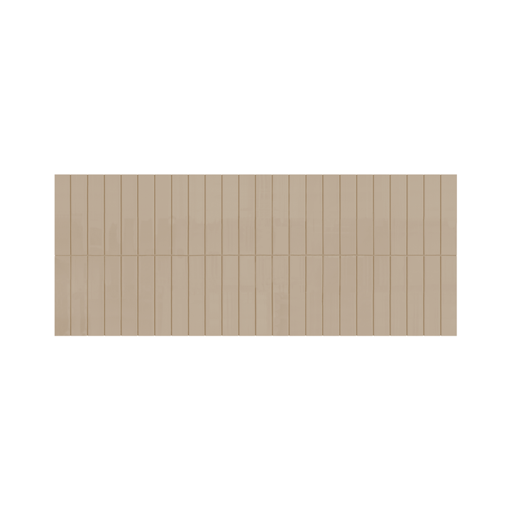 2"x9" Vertical Stack Subway Backsplash