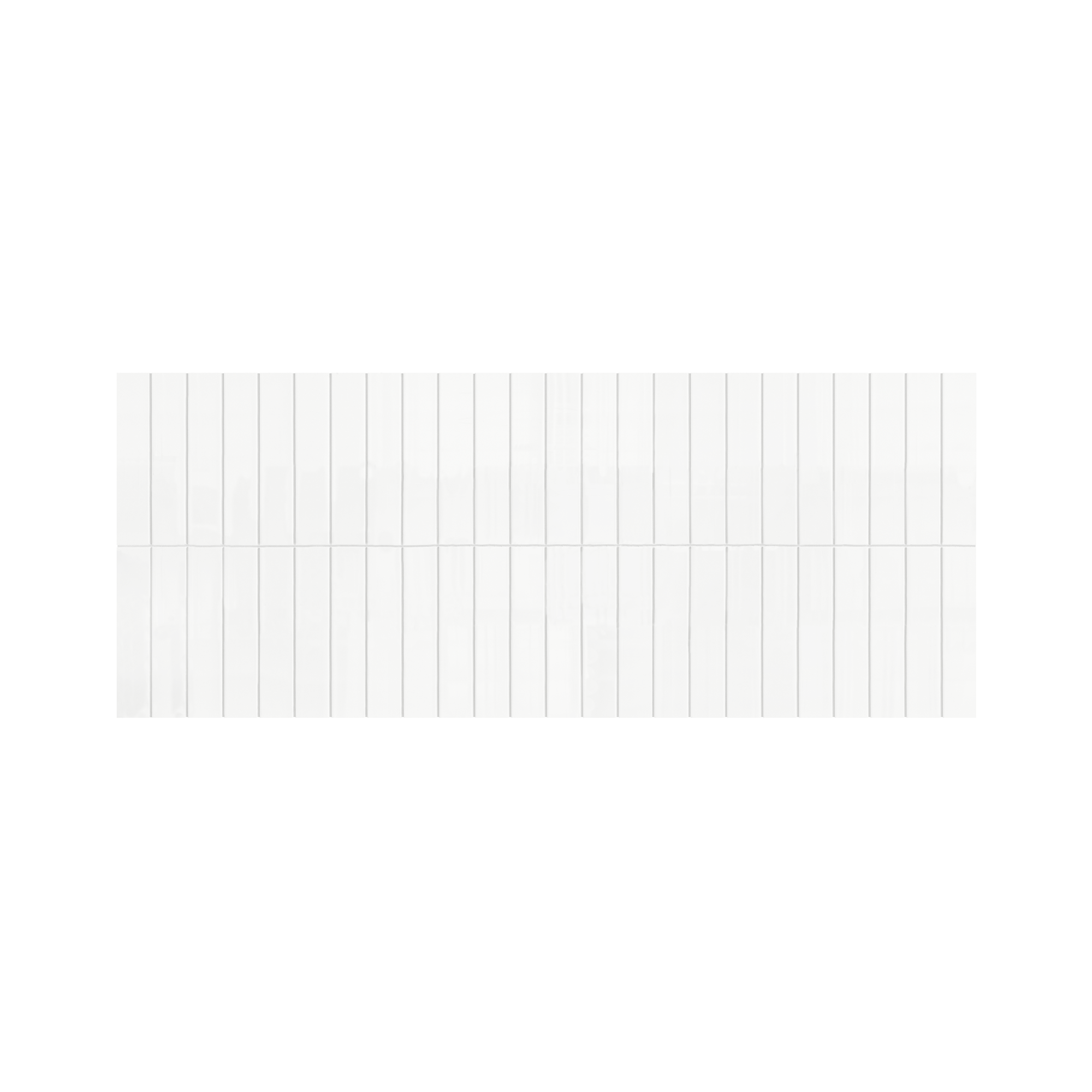 2"x9" Vertical Stack Subway Backsplash