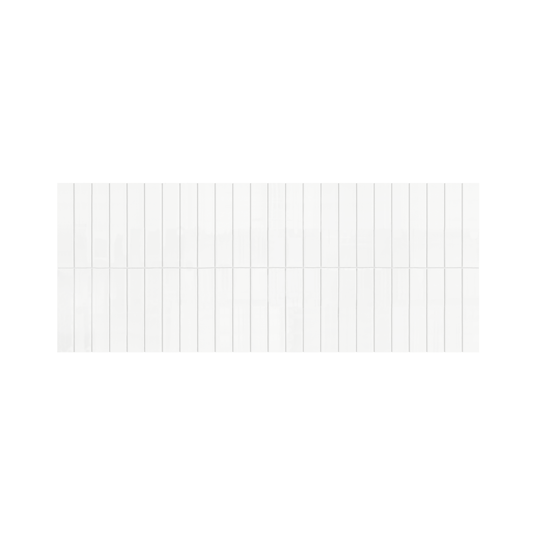 2"x9" Vertical Stack Subway Backsplash