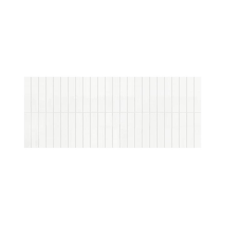 2"x9" Vertical Stack Subway Backsplash