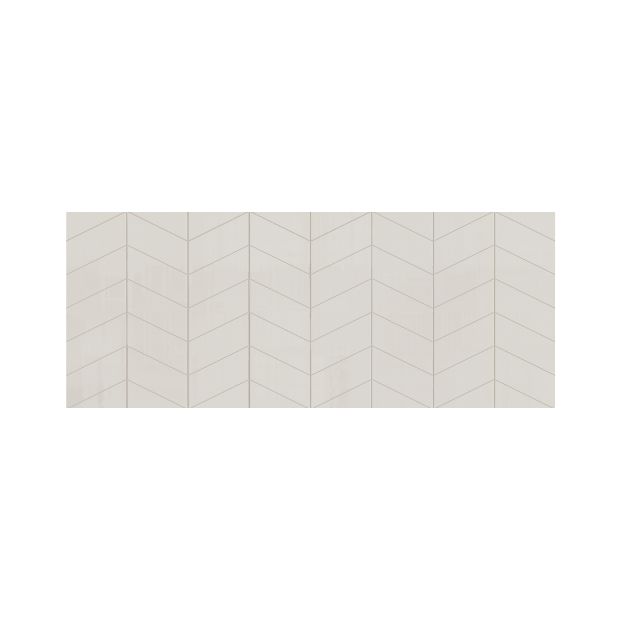 3"x6" Chevron Backsplash