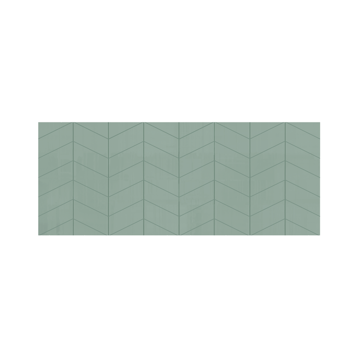 3"x6" Chevron Backsplash