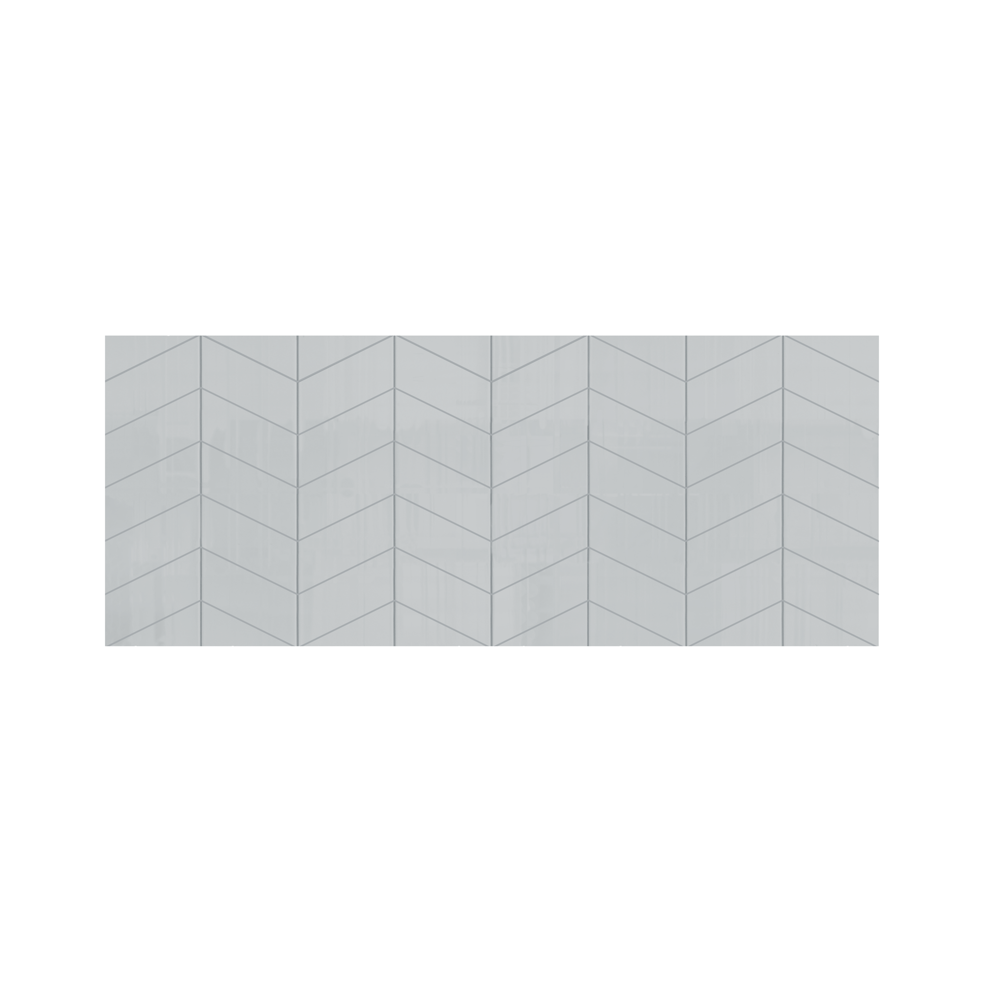 3"x6" Chevron Backsplash