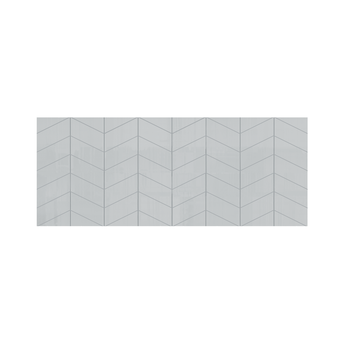 3"x6" Chevron Backsplash