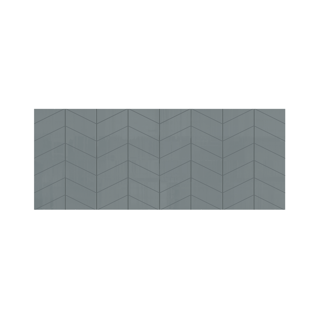 3"x6" Chevron Backsplash
