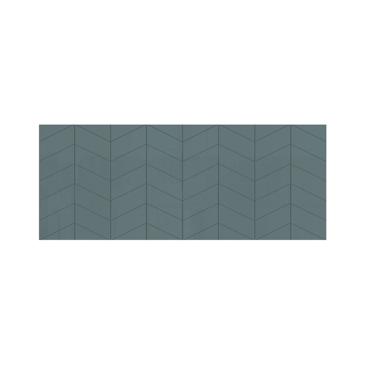 3"x6" Chevron Backsplash