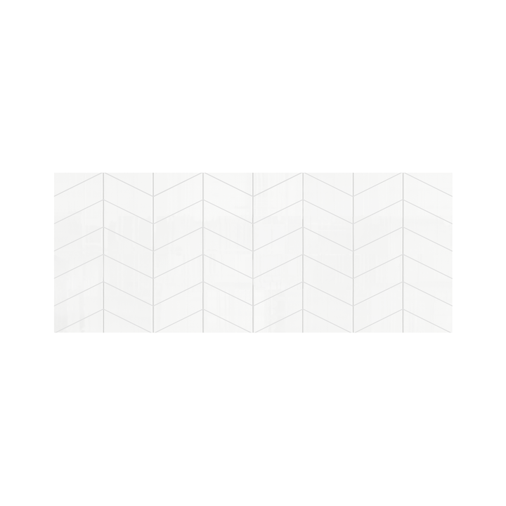 3"x6" Chevron Backsplash