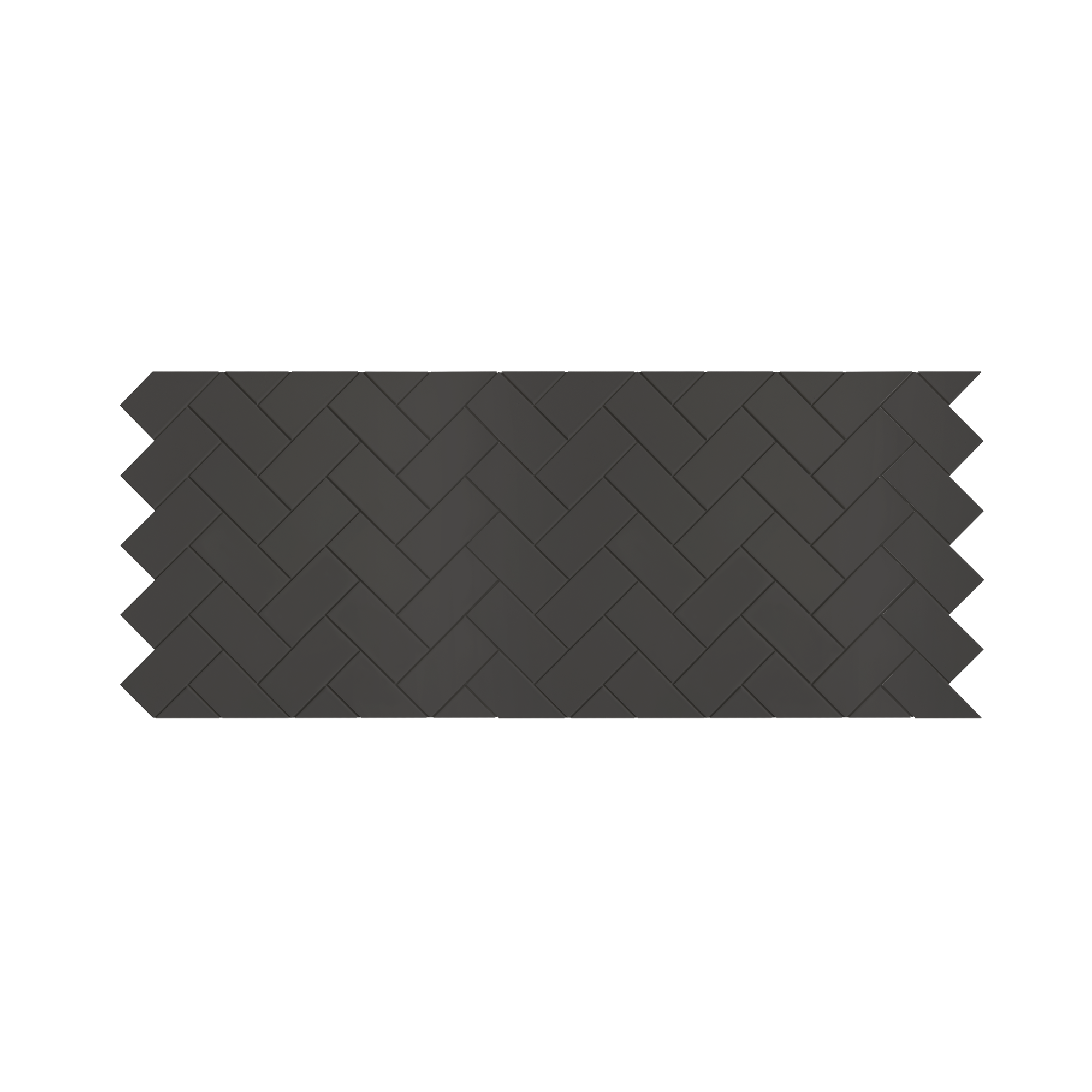 3"x6" Herringbone Backsplash