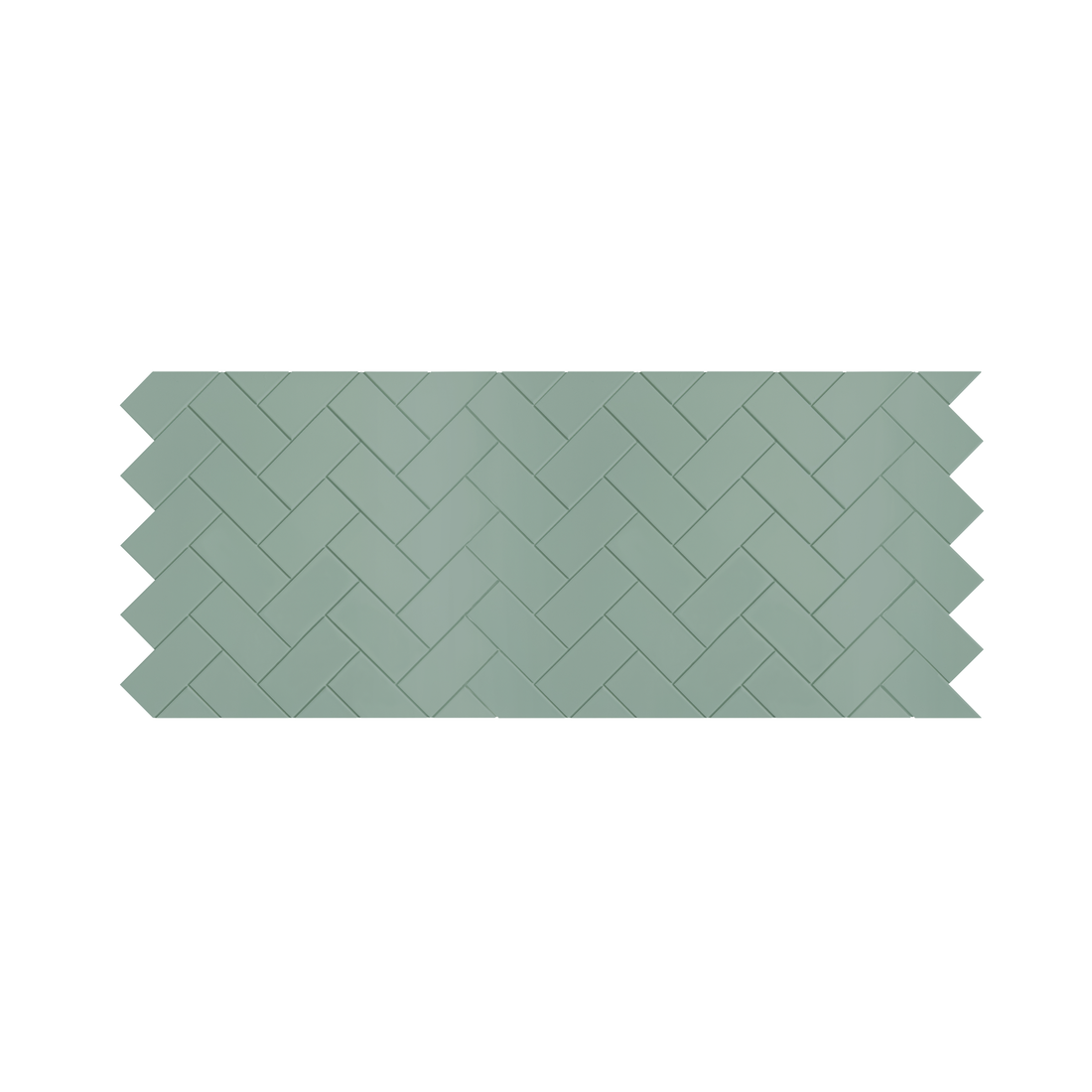 3"x6" Herringbone Backsplash