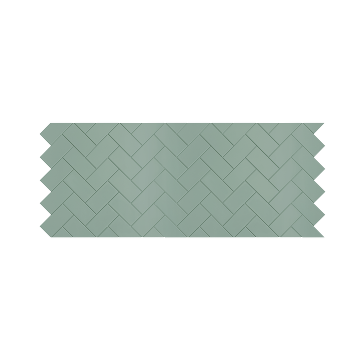 3"x6" Herringbone Backsplash