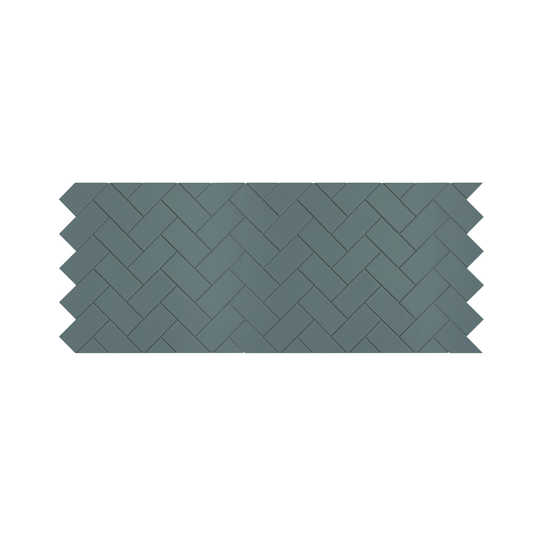 3"x6" Herringbone Backsplash