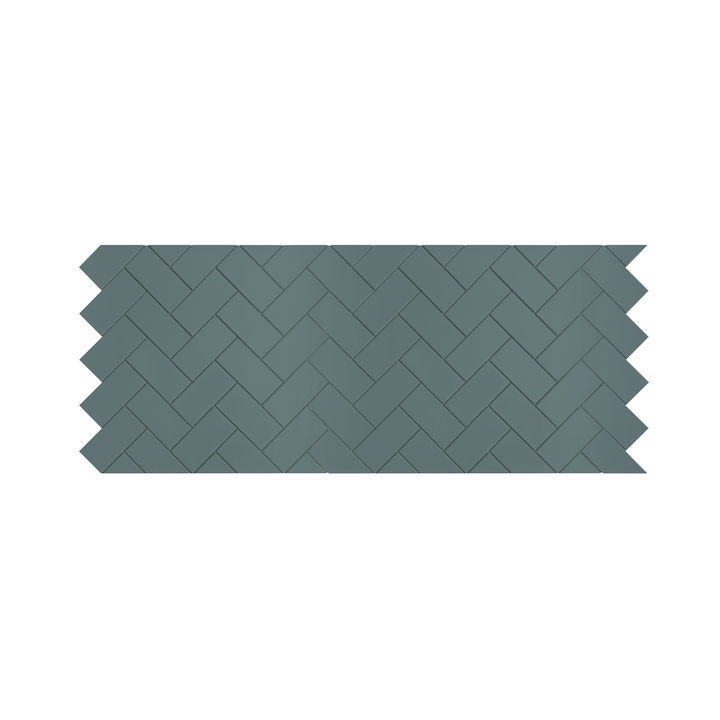 3"x6" Herringbone Backsplash