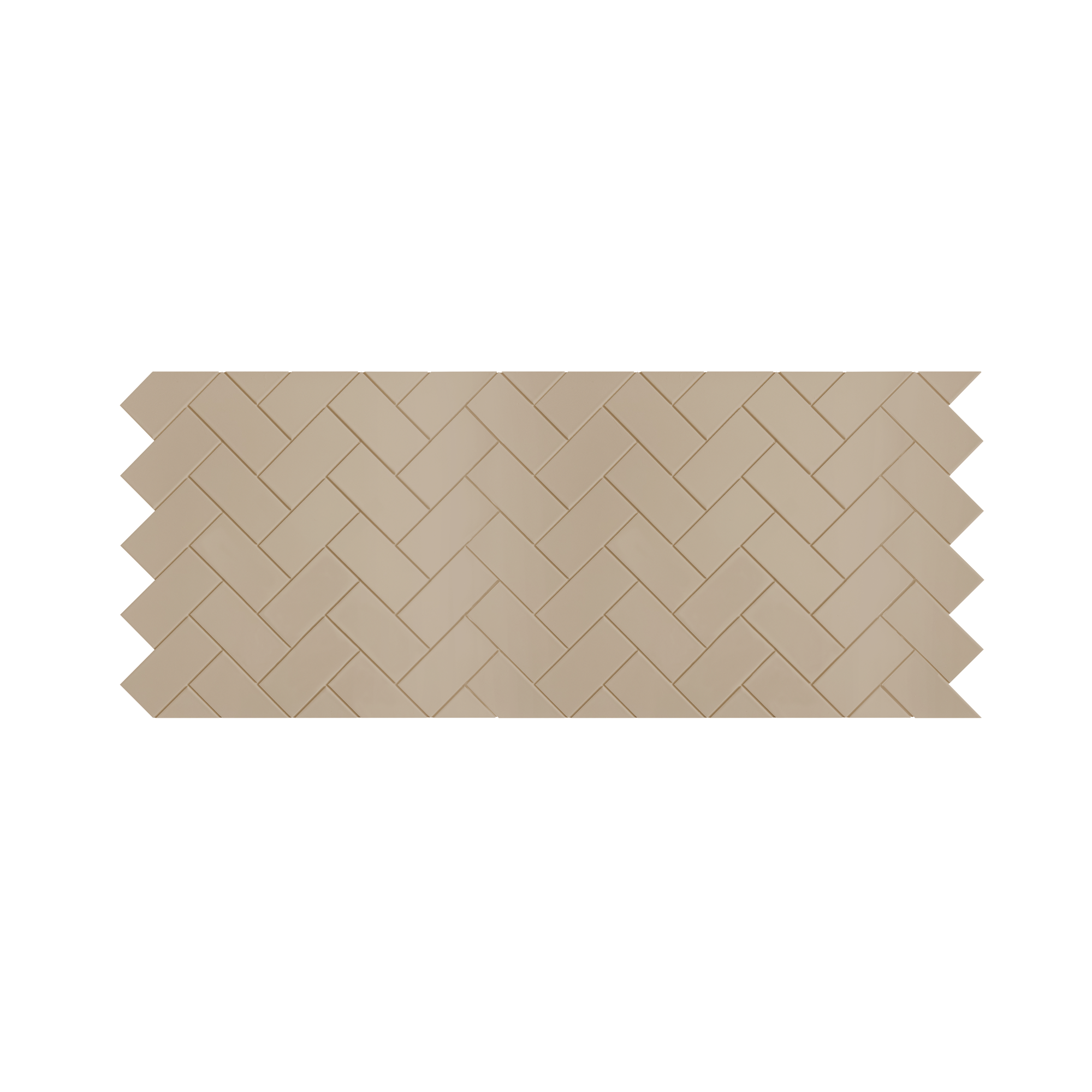 3"x6" Herringbone Backsplash
