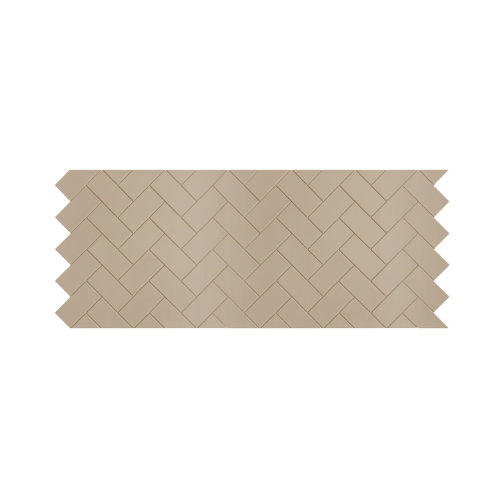 3"x6" Herringbone Backsplash