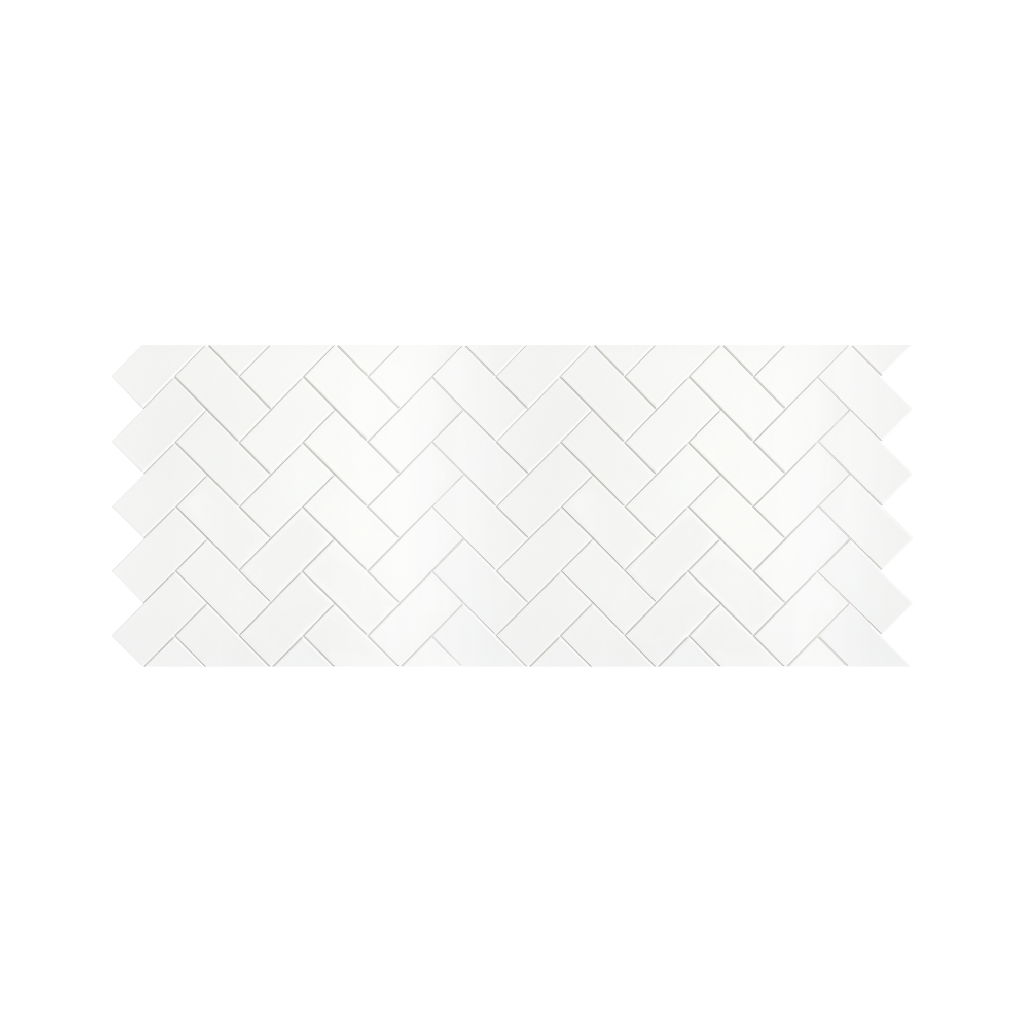 3"x6" Herringbone Backsplash