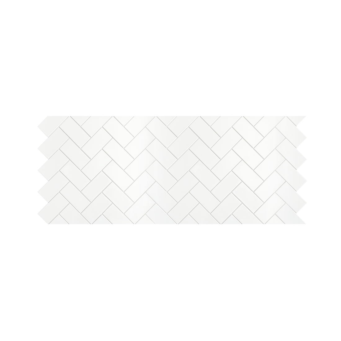 3"x6" Herringbone Backsplash