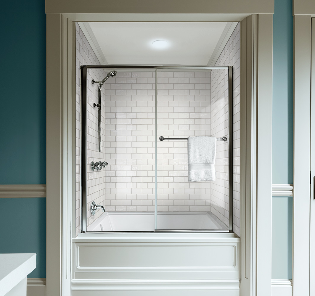 3"x6" Running Bond Subway Tub Surround