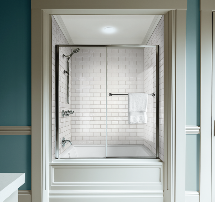 3"x6" Running Bond Subway Tub Surround