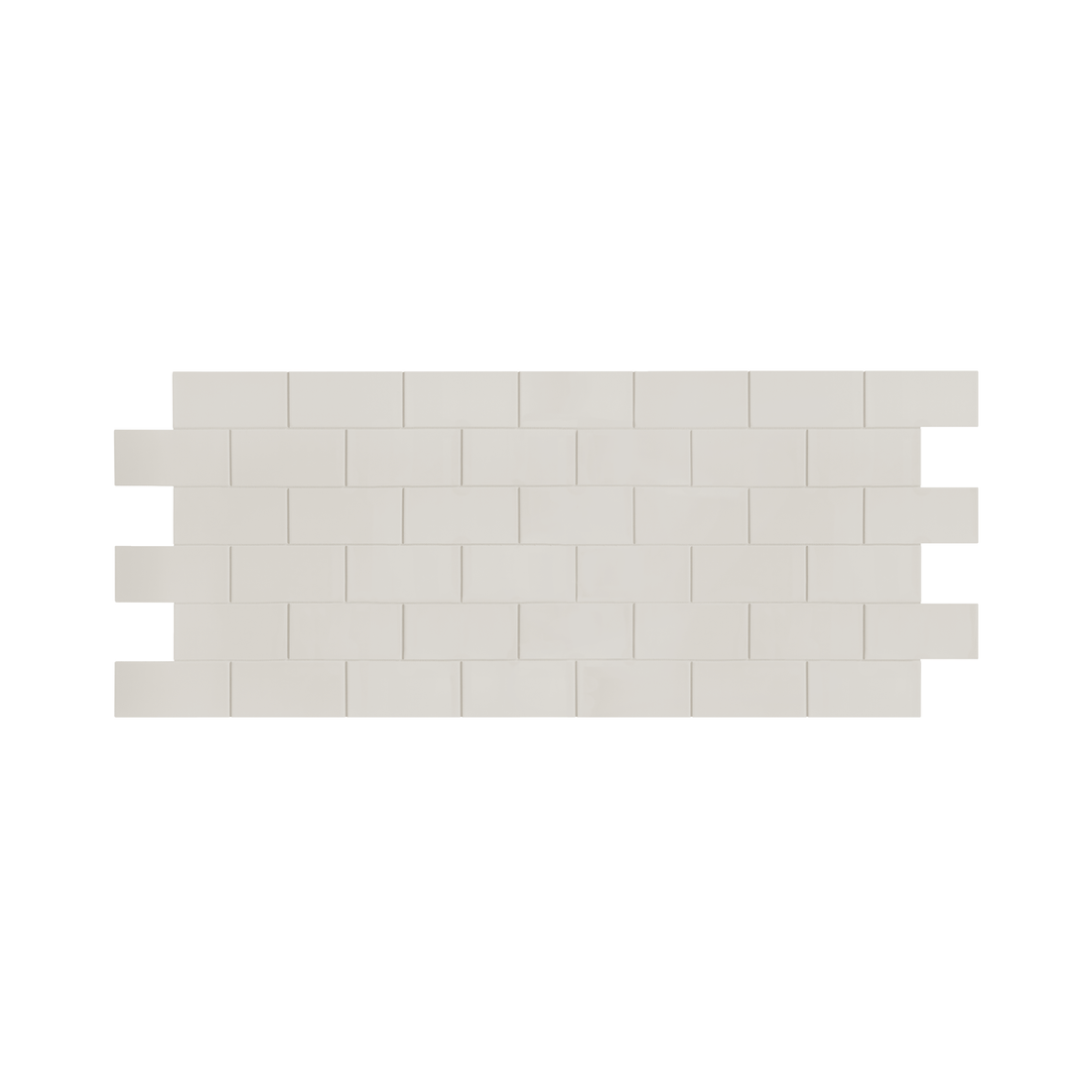 3"x6" Running Bond Subway Backsplash
