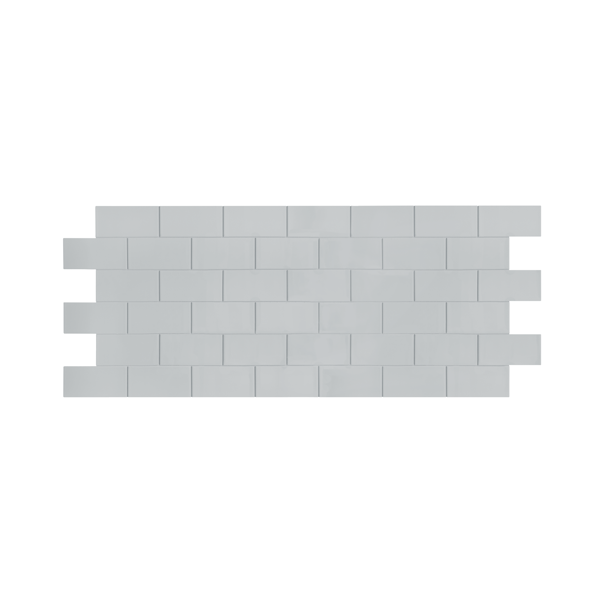 3"x6" Running Bond Subway Backsplash