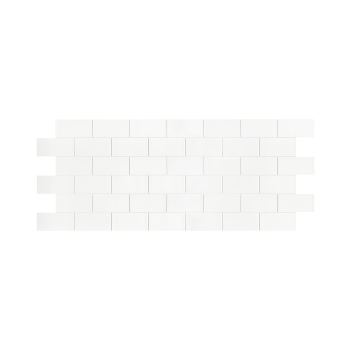 3"x6" Running Bond Subway Backsplash