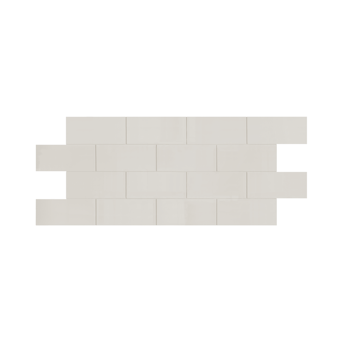 4"x10" Running Bond Subway Backsplash