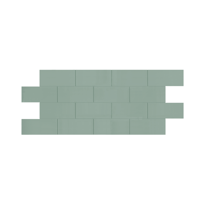4"x10" Running Bond Subway Backsplash