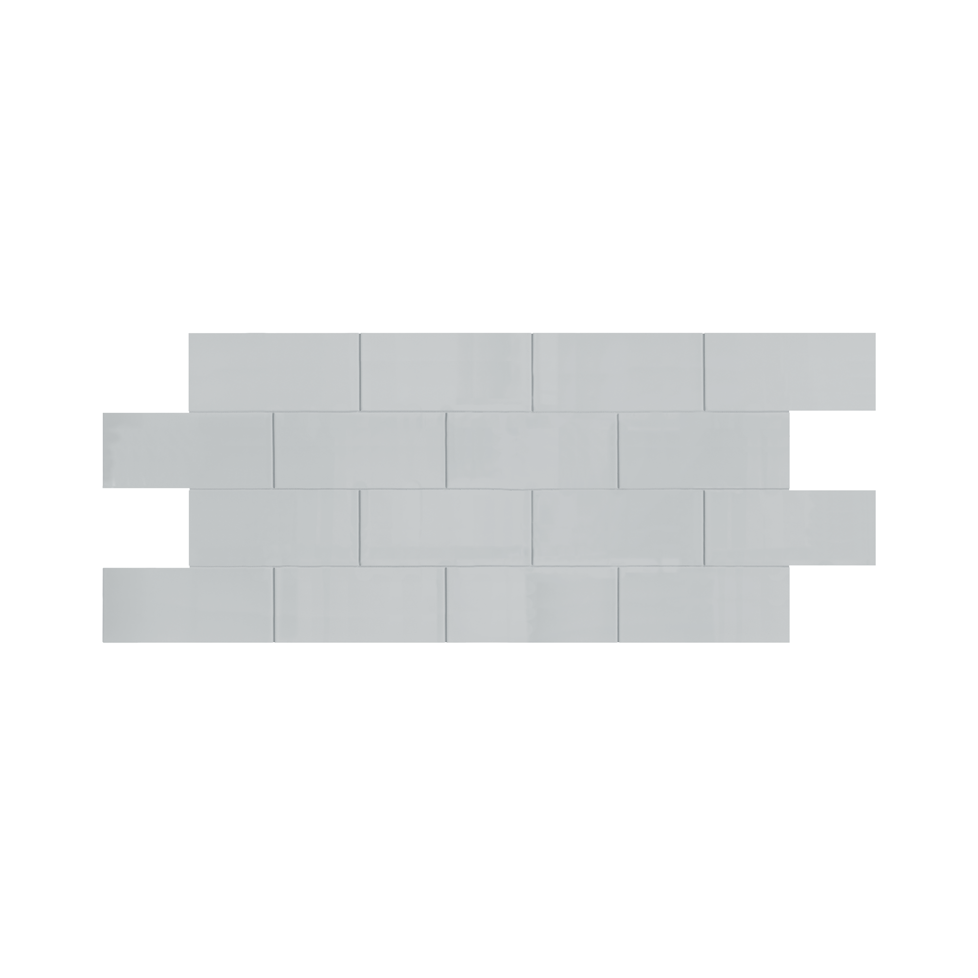 4"x10" Running Bond Subway Backsplash