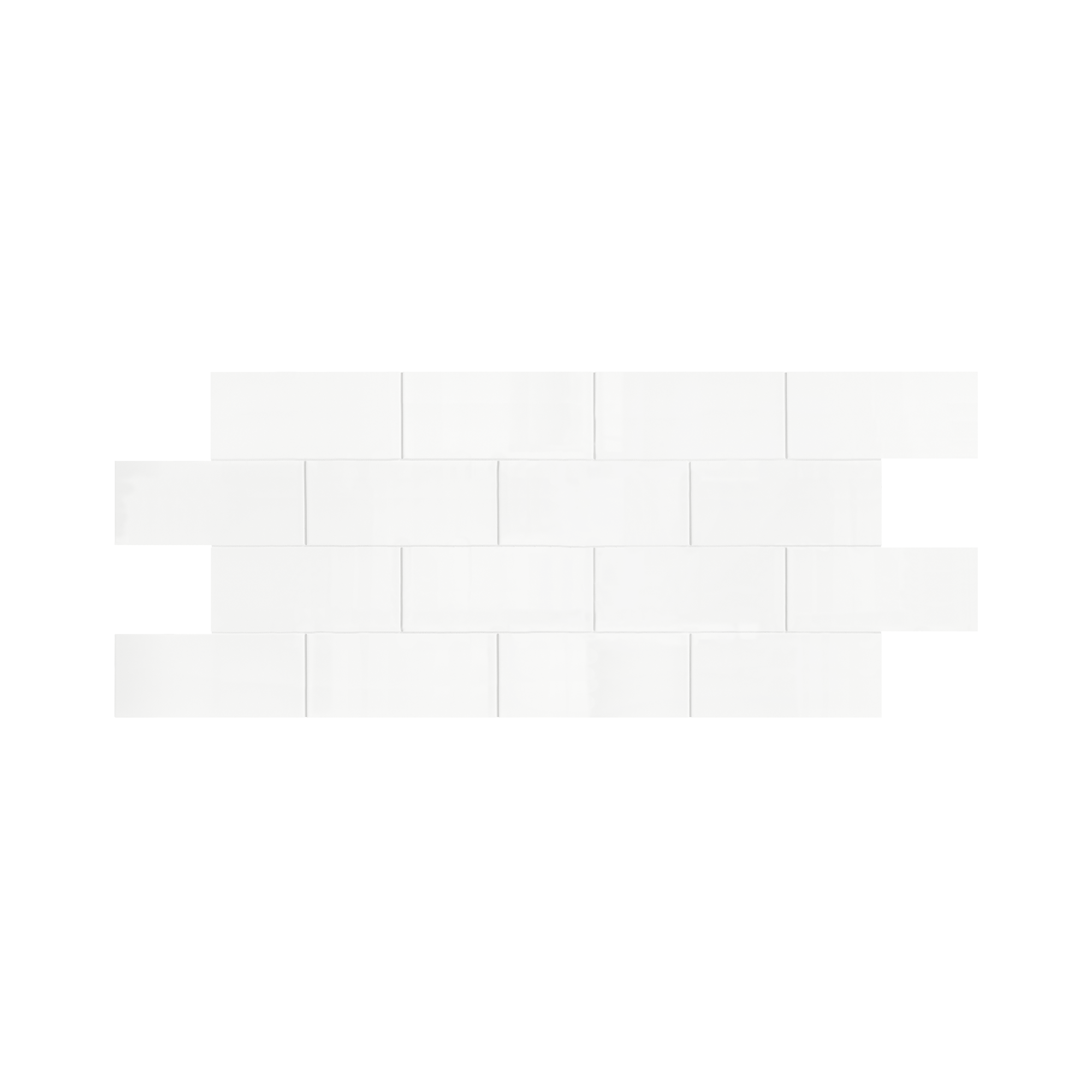 4"x10" Running Bond Subway Backsplash